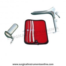 Hegar uterine dilator 3 pieces set,3-4, 9-10, 13-14, grave large, collin large